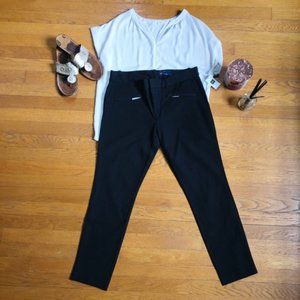 Gap black skinny ankle pants NWT